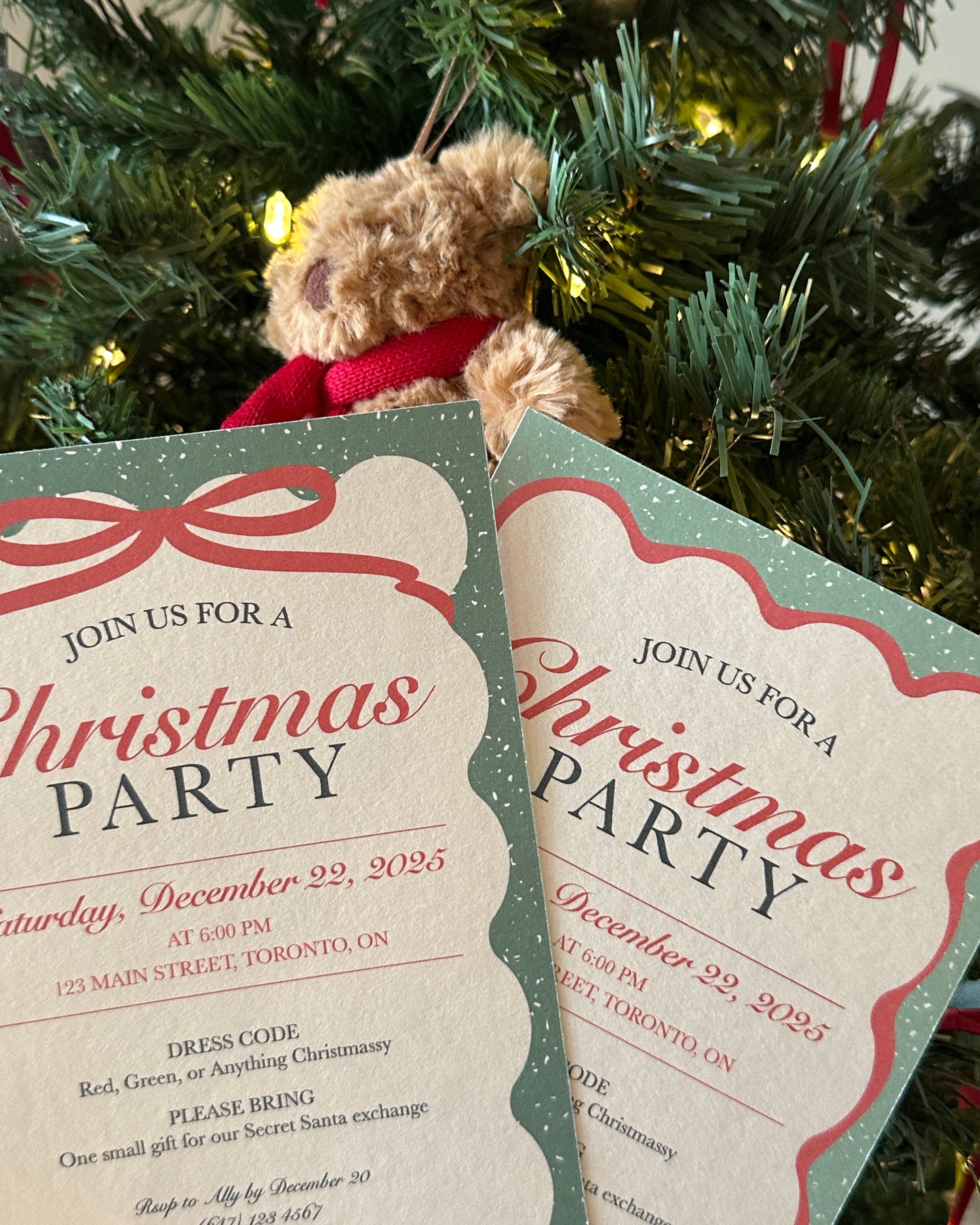 Holiday Season Party Invitation 04